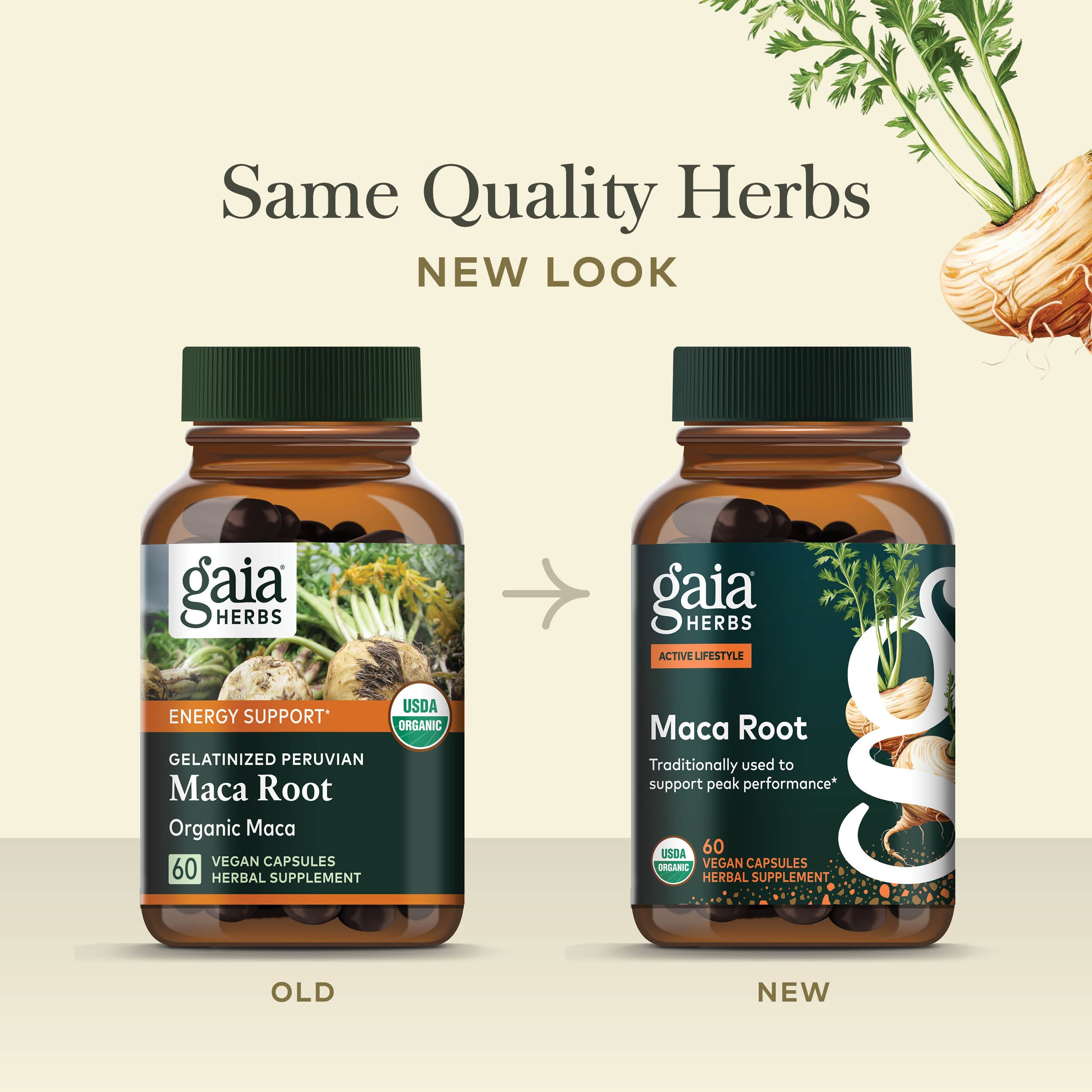 Gaia Herbs maca orgánica